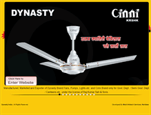Tablet Screenshot of cinnidynasty.com